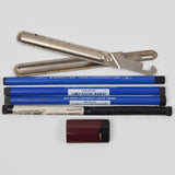 Staedtler Mars Lumograph 200 Leads, Lead Pointer + Metal Lead Holder