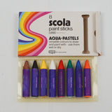 Scola Paint Sticks Aqua Pastels - 8 Colors