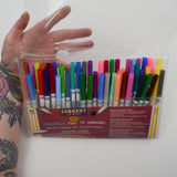 Sargent Art Washable Fine Tip Markers - 50 Colors