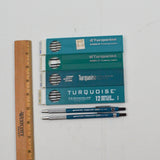 Turquoise Eagle + Prismacolor Drawing Leads and Sanford Turquoise Lead Holders