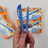 Blue BiC Brite Liner - 3 Boxes of 12