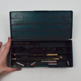 Assorted Charcoal Pencils + Drawing Sticks in Plastic Case