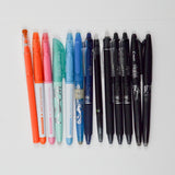 Frixion Heat-Erasable Pens - Set of 13