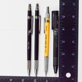 Assorted Drafting Mechanical Pencils + Eraser Stick - Set of 4