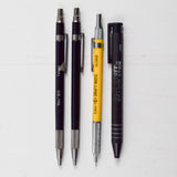 Assorted Drafting Mechanical Pencils + Eraser Stick - Set of 4