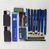 Staedtler Drafting Pencils, Mars Matic Pens, Ink + Assorted Tools