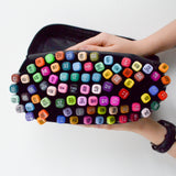 Alchilalart Twin Markers in Carrying Case