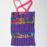 Crayons in Handmade Carrying Bag