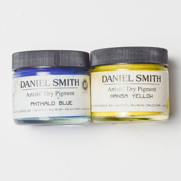 Blue + Yellow Daniel Smith Artists' Dry Pigment - 2 Jars Default Title
