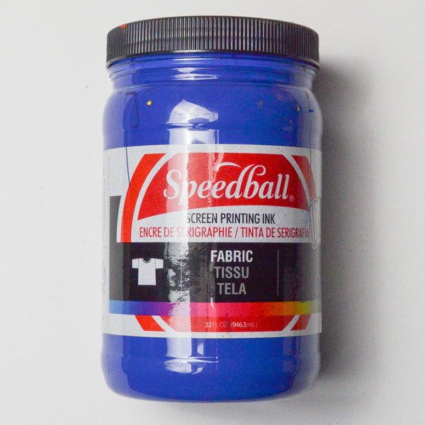 Blue Speedball Fabric Screen Printing Ink - 1 Bottle Default Title