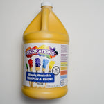 Yellow Colorations Tempera Paint - 1 Gallon Jug