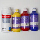 Tempera + Acrylic Paint Bundle - 4 Bottles