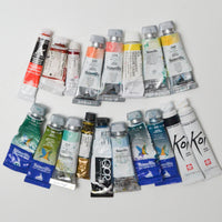 MaimeriBlu + Assorted Watercolor Paint Bundle - 18 Tubes