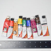 Grumbacher Max + Daler-Rowney Georgian Oil Paint Bundle - 9 Tubes