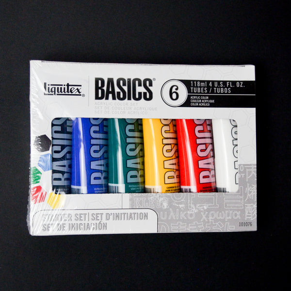 Liquitex Basics Paint - 6 Tubes