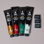 Arteza Acrylic + Watercolor Paint - Set of 7