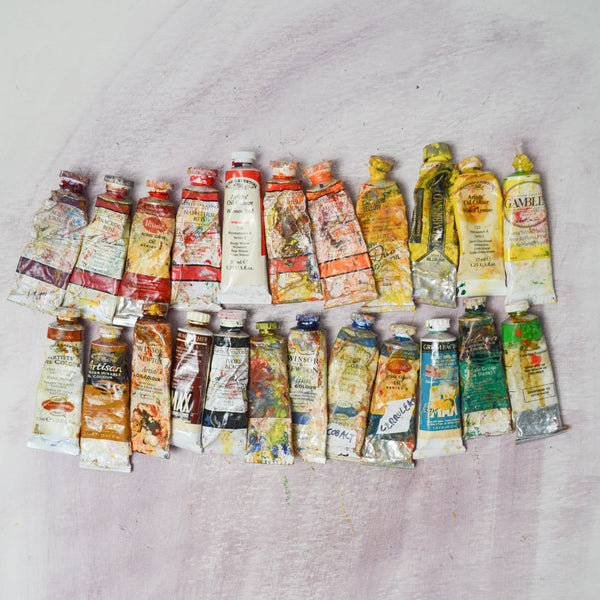 Oil Paint Bundle - 23 Tubes