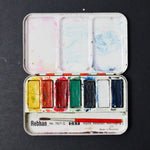 Rebhan Vintage German Watercolor Paint Palette