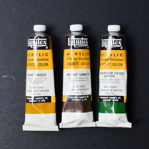 Liquitex Acrylic Paint - 3 Tubes