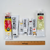 Assorted Artists' Acrylic Paint - 7 Tubes