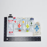Grumbacher Hyplar Artist's Acrylic Polymer Paints - 6 Tubes + Utrecht Acrylic Gel