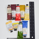 Aquatec Acrylic Polymer Emulsion Paints - 9 Tubes