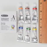 Schmincke Horadam Aquarell Watercolor Paints Trial Set - 6 5ml Tubes