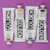 Primary Golden Acrylics Acrylic Paints - 4 Tubes