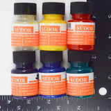 Südor Fabric Marbling Paint - 6 Jars