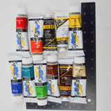 Winsor & Newton + Daler-Rowney Acrylic Paints - 11 Tubes