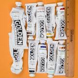 Golden Artist Acrylics - 10 Tubes