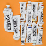 Golden Artist Acrylics - 10 Tubes
