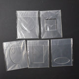 Acrylic Card Frame Templates - Set of 5