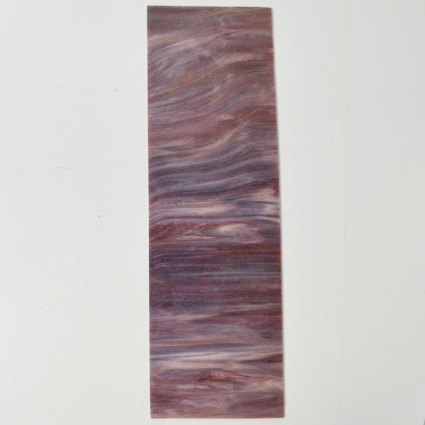 Purple Brown Toned Stained Glass Sheet