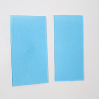 Light Blue Glass Sheets - Set of 2