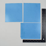 Blue Textured Glass Panes
