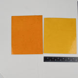 Orange + Yellow Glass Panes