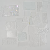 Assorted Clear Glass Pieces