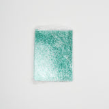 Teal Textured Glass Panes - Set of 4
