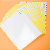 Reversible Classroom Dry Erase Boards - Set of 17