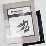 Frame King Express Acid Free Bevel Cut 8" x 10" Mats
