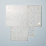 Geometric Shapes + Earrings Silicone Resin Mold Bundle