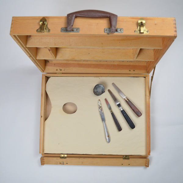 Wooden Travel Easel Art Box