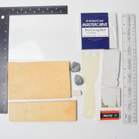 Acrylic, Kneaded Erasers + Soft Carving Block Bundle