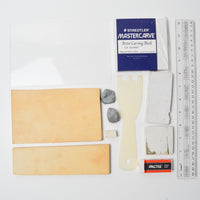 Acrylic, Kneaded Erasers + Soft Carving Block Bundle