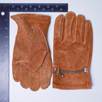 Leather Work Gloves - Size S