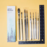 Watercolor Brushes - Set of 8