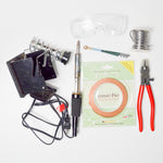 100W Soldering Iron + Stained Glass Tools