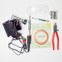 100W Soldering Iron + Stained Glass Tools