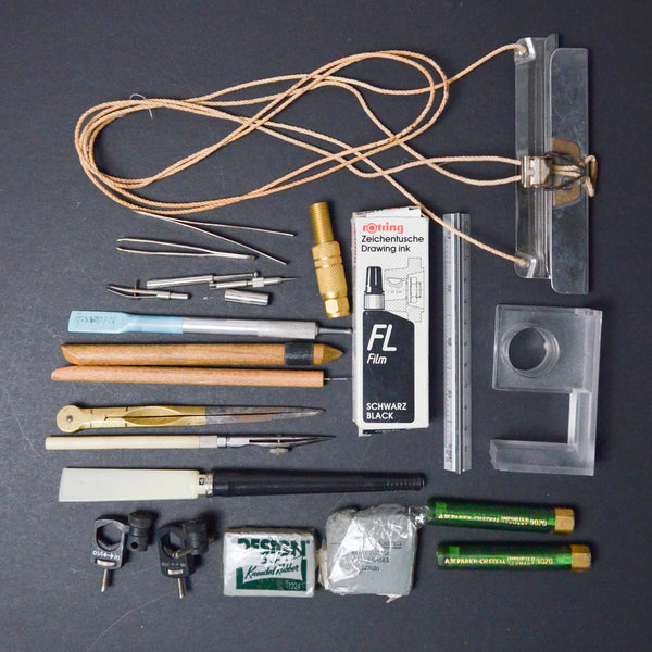 Assorted Drawing + Drafting Tools